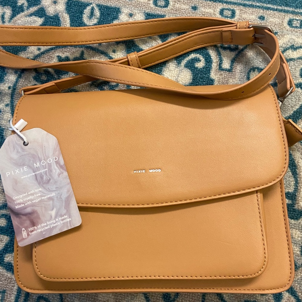 Pixie Mood Camel Crossbody Bag